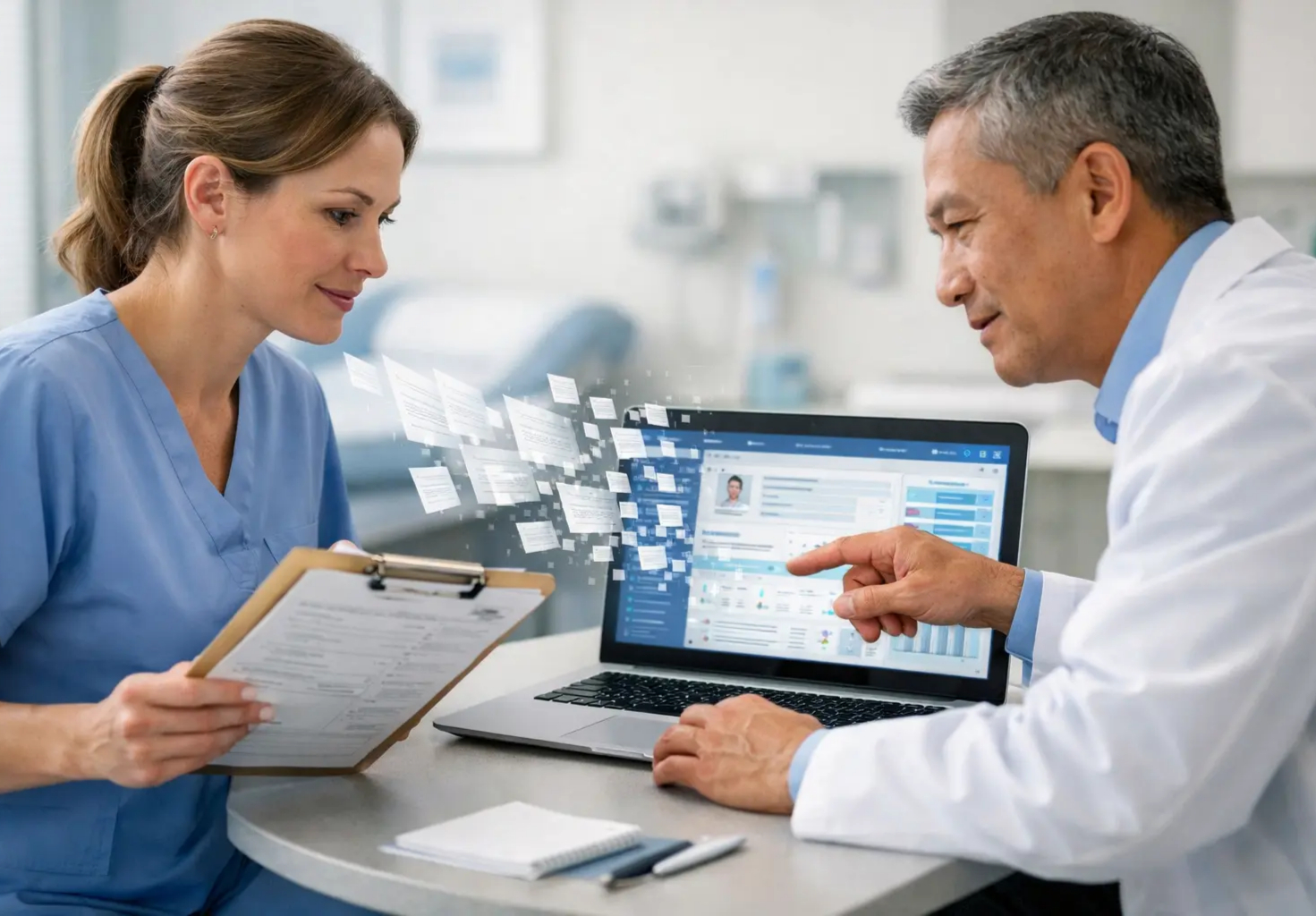 Guide to transition from paper to EHR system