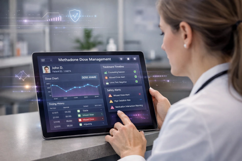 Digital Methadone Dose Charts